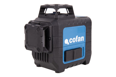 Cofan – Nivel Láser Autonivelante 3 x 360° | Modo Automático y Manual | Alta Precisión | Base Magnética + Maletín